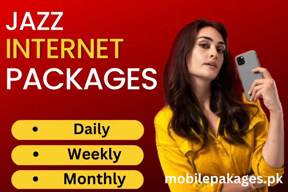 Jazz internet packages
