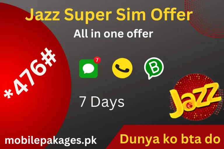 Jazz Super Sim Offer -7 Days